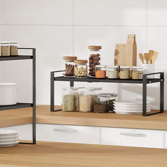 Многослойный расширяемый шкаф-органайзер Полка Большая несущая регулируемая стойка Шкаф-кладовая